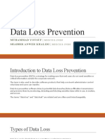 Data Loss Prevention: Muhammad Yousuf - Shabbir Anwer Khalidi