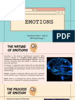 The Nature of Emotions