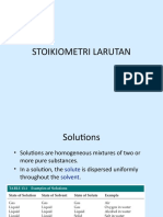 Stoiiometri Larutan