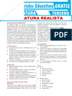 El Realismo en El Perú para Tercer Grado de Secundaria