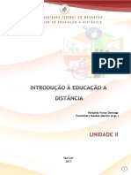 Introdução A EAD - Unidade II