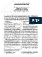 Use of Bituminous Geomembrane