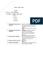 CÁLCULOS de Quimica