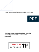 Oracle 11g Step-By-Step Installation Guide