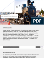 Resistencia Al Movimiento Ferroviario