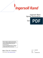 Ingersoll Rand System Automation X8I & X12I Quick Setup Guide