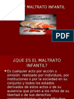 Abuso y Maltrato Infantil