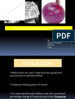 Inflation in India, Monetary and Fiscal Policy: by Vaibhav Choudhry Bfia 1B 75057