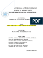 Contramedidas A Las Prácticas de Negociación