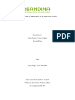 Elementos de Acreditacion en Salud