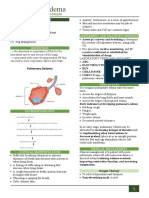 Pulmonary Edema: Topic Outline