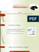 Principles of Design: List of Content: Emphasize, Balance, Alignment, Contrast, Repetition and Proportion