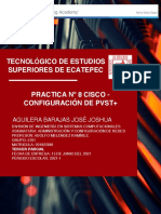 Practica #8 Cisco - Configuración de PVST+