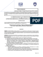 Convocatoria 2o Concurso Ensayo