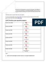 CLAT Previous Year Papers