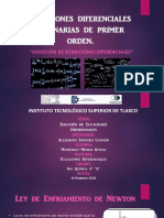 Ecuaciones Diferenciales Ordinarias de Primer Orden