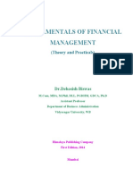 Fundamentals of Financial Management: (Theory and Practicals)