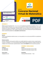 2do Concurso Nacional Virtual Matematica