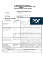 Iii Unidad - 2° - 2019 de Desarrollo Personal