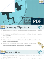 Chapter 9 Estimation From Sampling Data