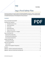 Model Food Safety Plan