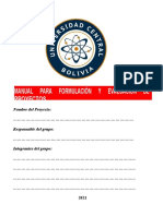 Manual de Proyectos Unicen