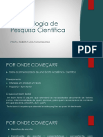 Metodologia de Pesquisa Científica FVJ