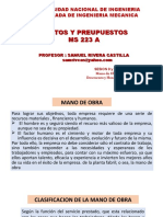 COSTOS Y PRESUPUESTOS SESION 9 y 10