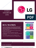 BCG Matrix Lucky Goldstar (LG)