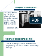 History of Compiler Development