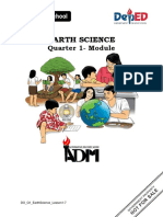 Earth Science: Quarter 1-Module