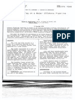 Helfinstine & Shupe (1972) - Lift and Drag On A Model Offshore Pipeline