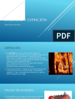 Incendio y Extinción