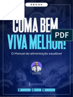 Ebook Coma Bem Viva Melhor