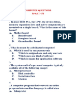 Computer Questions (Part - 5)