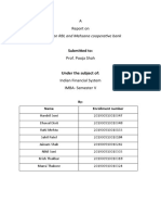 A Study On RBL and Mehsana Cooperative Bank