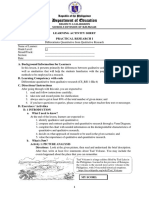 Practical Research I Differentiates Qualitative From Quantitative Research MELC4 LAS