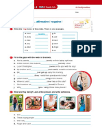 Present Continuous - Affirmative / Negative / Interrogative