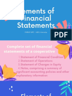 Elements of Financial Statements