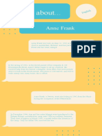 Infografía de Ana Frank