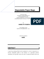 Bio Degradable Paper Bags