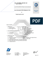 Ista 3A Package Performance Test: Saddle Seat Bar Stool"