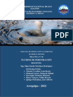 PRACTICA N°4:fluidos de Perforacion