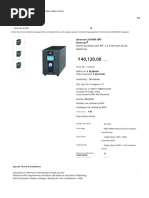 Buy Emerson 3.0 KVA UPS Online - GeM