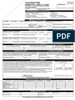 Application For Provident Benefits (Apb) Claim