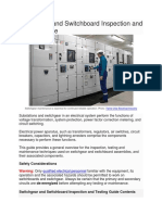 Edoc-Switchgear and Switchboard Inspection and Testing Guide