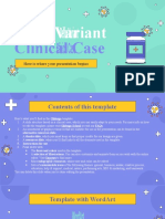 Delta Variant Clinical Case by Slidesgo