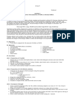 Activity 7 Gravimetric Determination of Sulfur As Barium Sulfate