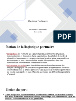 GL Gestion Portuaire - Introduction - P1