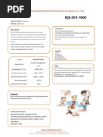 Ruisil RJS-201 (1000cs) TDS en Es